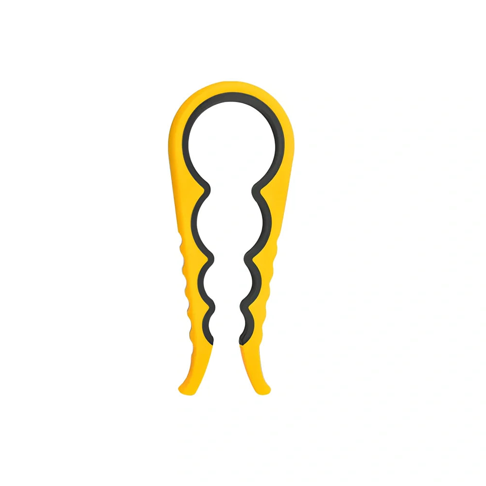 Multifunction 4-in-1 kitchen opener with TPR grip and PP construction weighing 117g