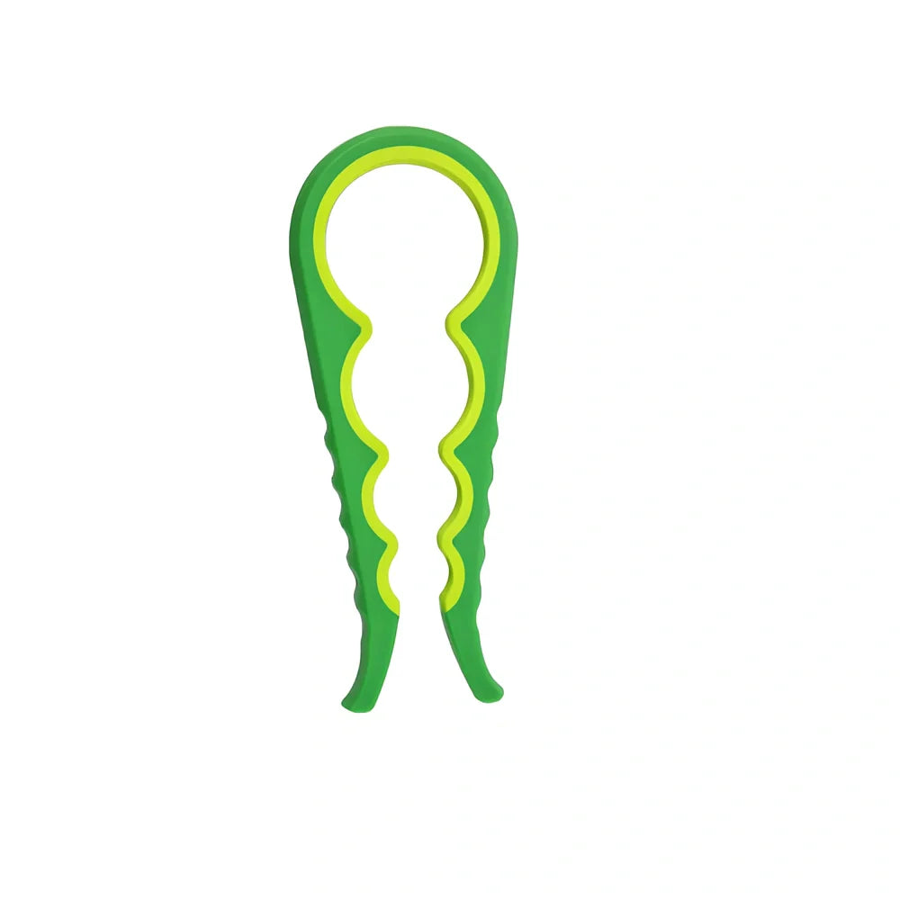 Multifunction 4-in-1 kitchen opener with TPR grip and PP construction weighing 117g