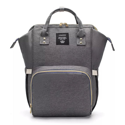 LEQUEEN Portable Folding Crib Mommy Backpack in various colors with 20kg capacity