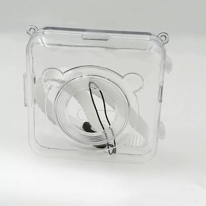 Portable Handheld Label Mini Thermal Printer in white, pink, or blue