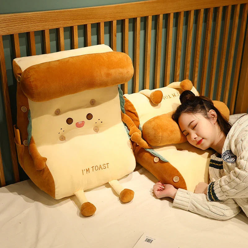 Plush lumbar support pillow in various colors, designed for comfort and ergonomic support in the living room, bedroom, and office