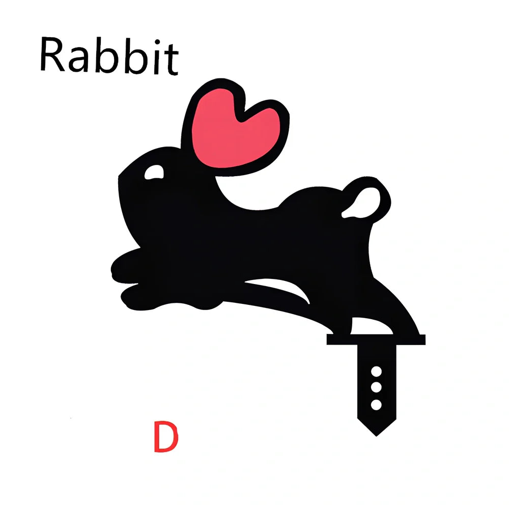 Set of powder-coated metal chicken yard art stakes, sizes 15-35 cm, with lifelike hen silhouettes for garden decor