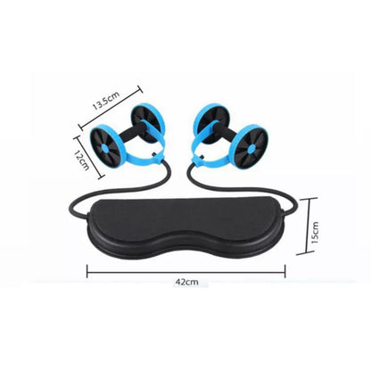 Revoflex Xtreme multifunctional body-building wheel gear in pink, 12CM diameter