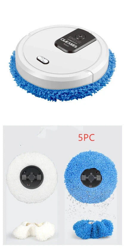 Smart Robotic Mop Cleaner with wet, dry, and humidifying functions for effortless floor cleaning