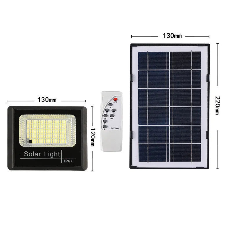 Solar garden light with 5 metre cable for outdoor courtyard lighting in modern Chinese style