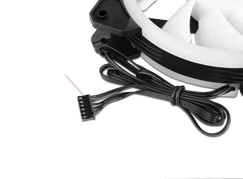 120mm camouflage pattern RGB chassis cooling fan with integrated speaker system and hydraulic bearing