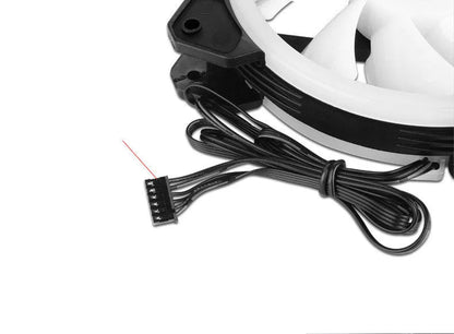 120mm camouflage pattern RGB chassis cooling fan with integrated speaker system and hydraulic bearing