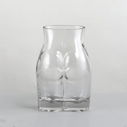 European style character floral vase for table decor with unique modeling