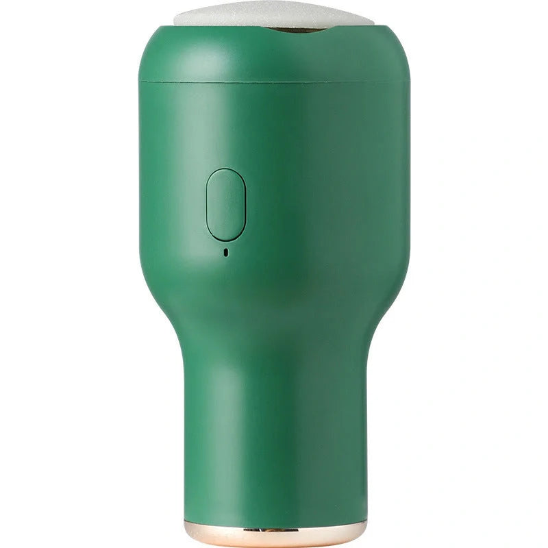 Electric Foot File Grinder in pink, blue, and white for dead skin removal