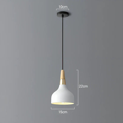 Three-headed adjustable chandelier with 1m height adjustment and compact 150x200mm dimensions