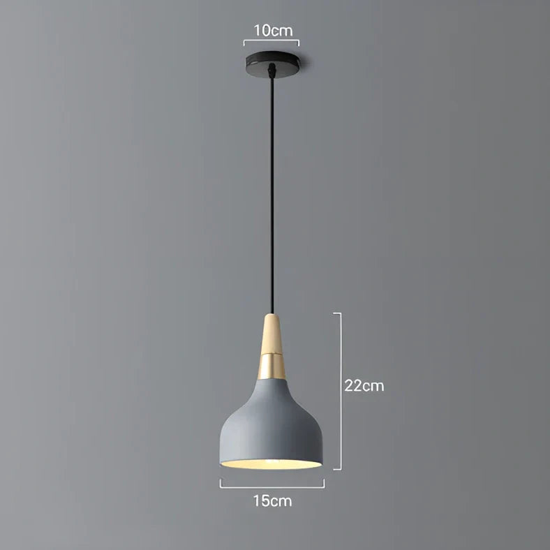 Three-headed adjustable chandelier with 1m height adjustment and compact 150x200mm dimensions
