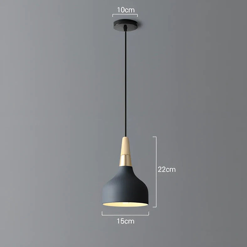Three-headed adjustable chandelier with 1m height adjustment and compact 150x200mm dimensions