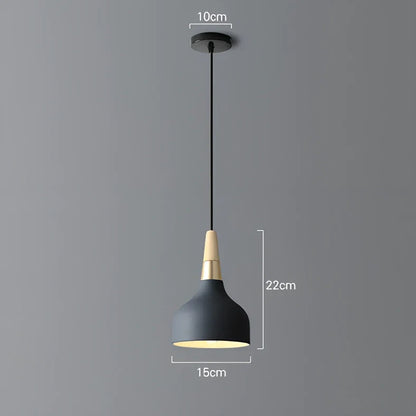 Three-headed adjustable chandelier with 1m height adjustment and compact 150x200mm dimensions