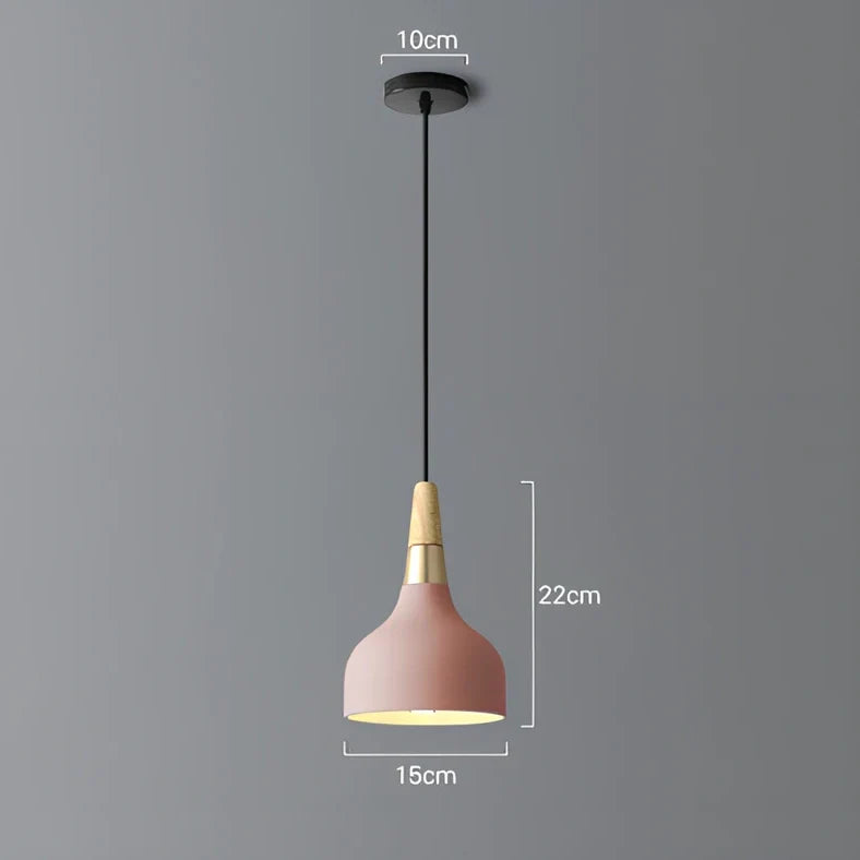 Three-headed adjustable chandelier with 1m height adjustment and compact 150x200mm dimensions