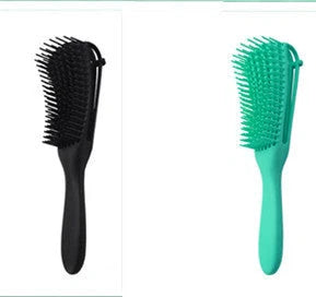 Knotted Haircut Massage Octopus Curling Comb in various colors for gentle detangling and scalp massage