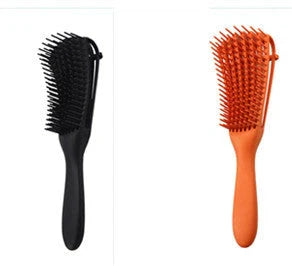 Knotted Haircut Massage Octopus Curling Comb in various colors for gentle detangling and scalp massage