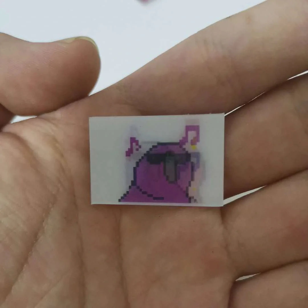 Creative changeable mobile phone shell decoration stickers with 10 unique designs