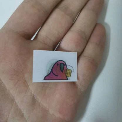 Creative changeable mobile phone shell decoration stickers with 10 unique designs