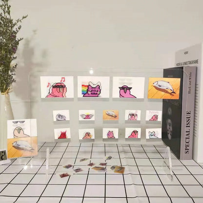 Creative changeable mobile phone shell decoration stickers with 10 unique designs