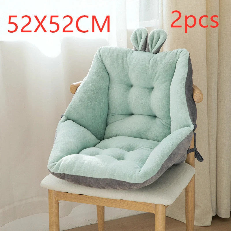 Premium plush seat cushion with quick-rebound technology for exceptional comfort and support