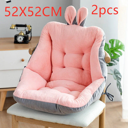 Premium plush seat cushion with quick-rebound technology for exceptional comfort and support