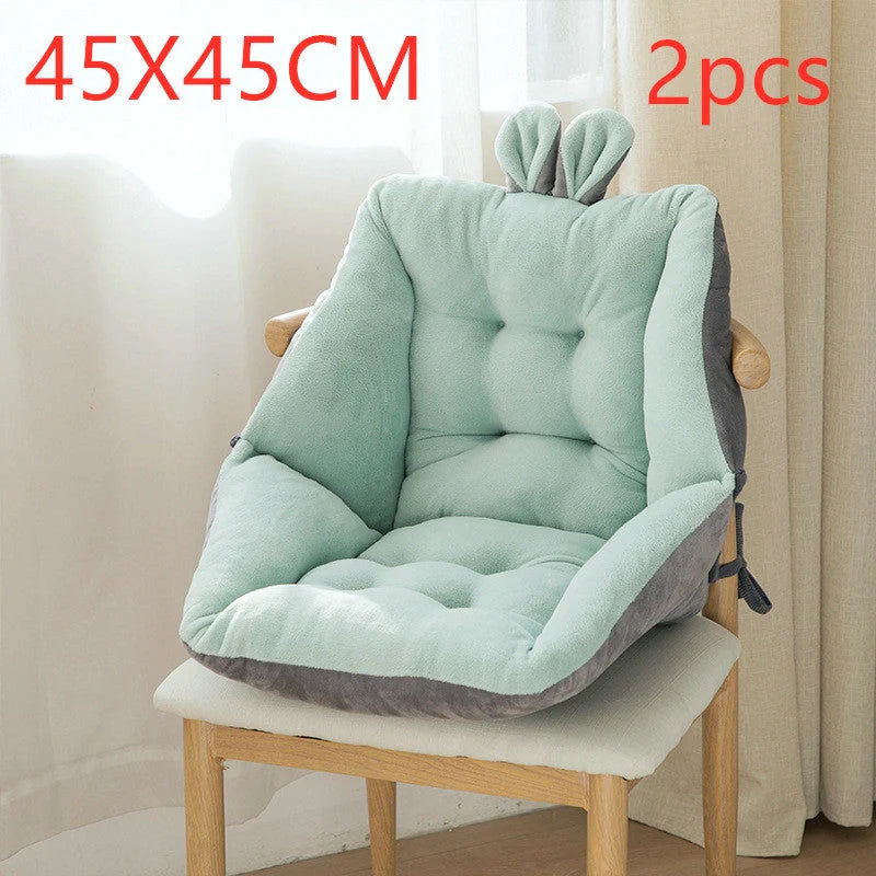 Premium plush seat cushion with quick-rebound technology for exceptional comfort and support