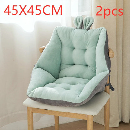 Premium plush seat cushion with quick-rebound technology for exceptional comfort and support