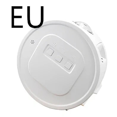 USB star projection light with voice control showing rotating mechanism and star pattern projection