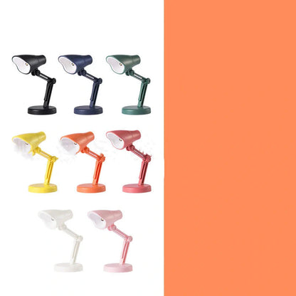 Mini LED book light with flexible clip for eye protection during reading