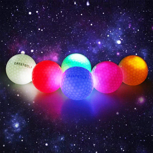 Illuminating Night Golf Balls: Glow-in-the-Dark Practice Balls with Vibrant LED Lights and Durable Design