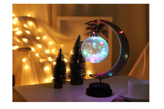 LED Moon Ball Modelling Lamp with PVC shell measuring 15mm by 17mm by 32mm