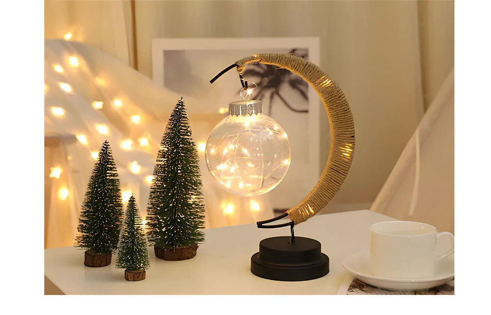 LED Moon Ball Modelling Lamp with PVC shell measuring 15mm by 17mm by 32mm