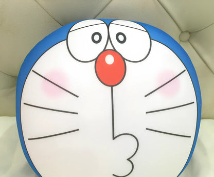 Black and white kitten plush doll measuring 32cm with foam nano-particle filling