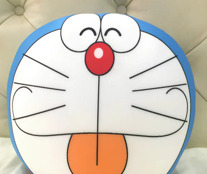 Black and white kitten plush doll measuring 32cm with foam nano-particle filling