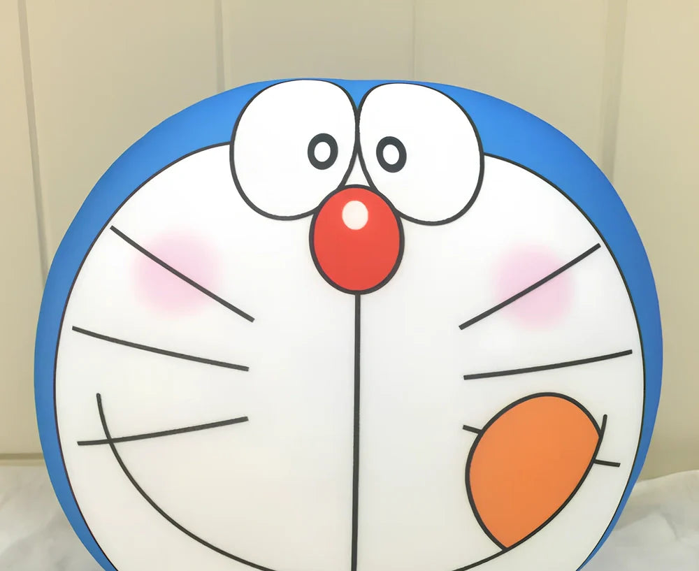 Black and white kitten plush doll measuring 32cm with foam nano-particle filling