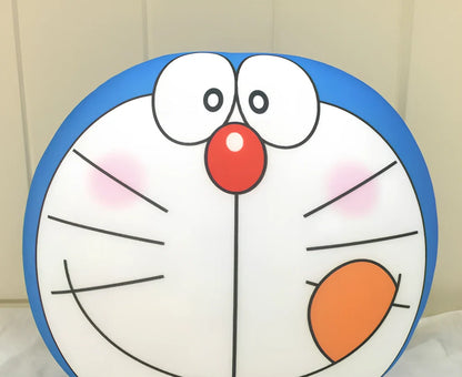 Black and white kitten plush doll measuring 32cm with foam nano-particle filling