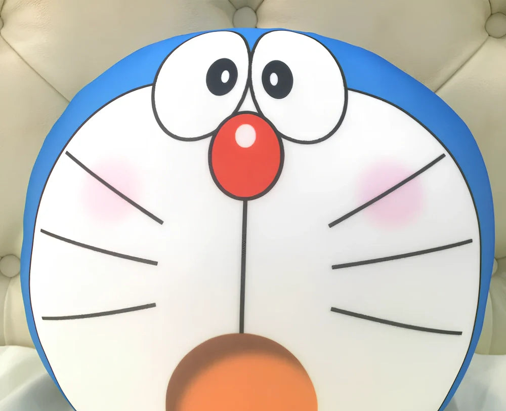 Black and white kitten plush doll measuring 32cm with foam nano-particle filling