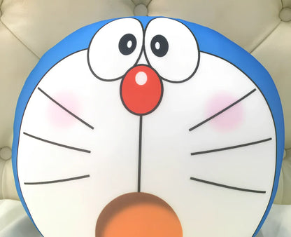 Black and white kitten plush doll measuring 32cm with foam nano-particle filling