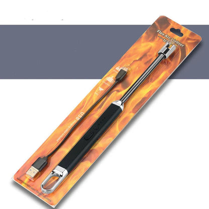 Rechargeable USB Windproof Lighter in multiple colors - compact, durable, and reliable flame source