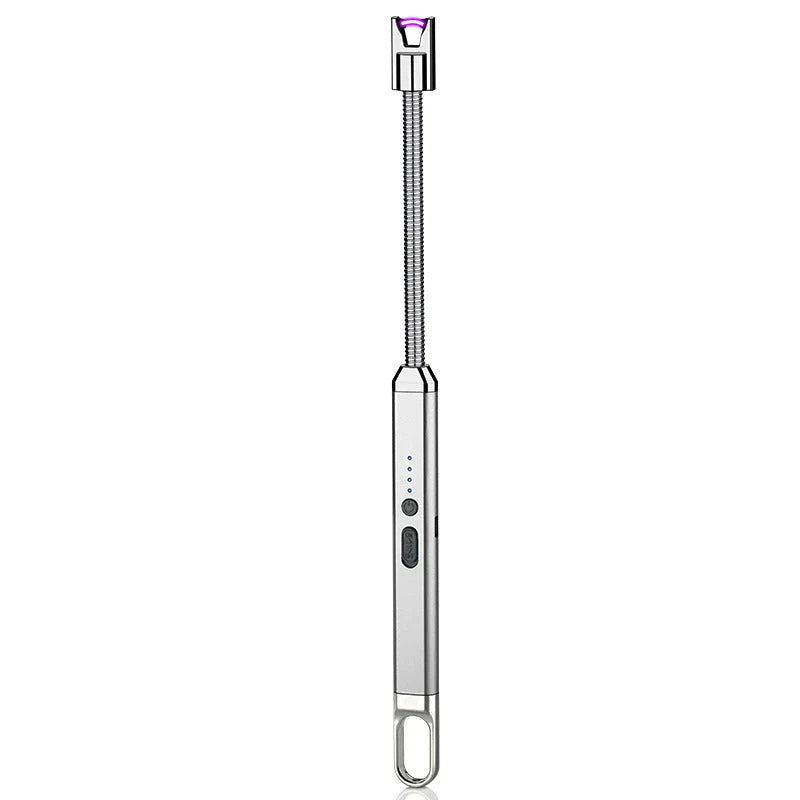Rechargeable USB Windproof Lighter in multiple colors - compact, durable, and reliable flame source