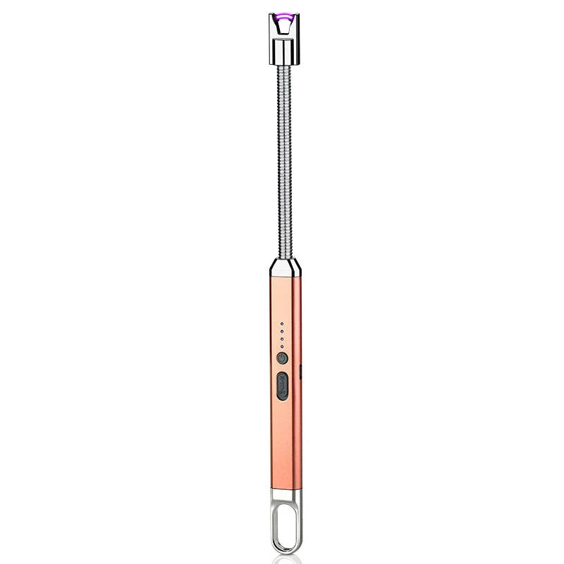 Rechargeable USB Windproof Lighter in multiple colors - compact, durable, and reliable flame source