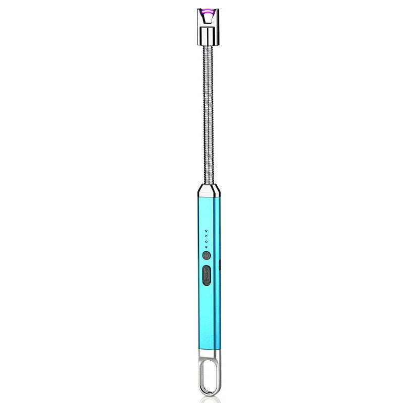 Rechargeable USB Windproof Lighter in multiple colors - compact, durable, and reliable flame source