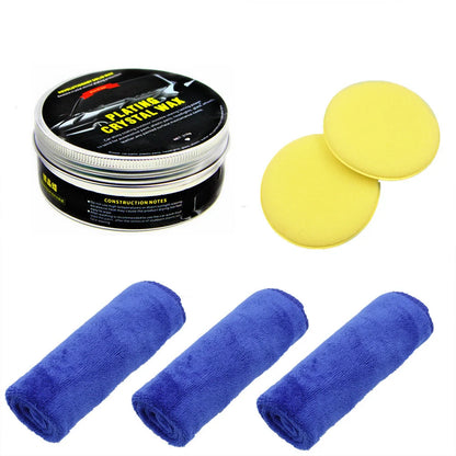 A high-quality car wax that provides a long-lasting, crystal-clear shine and protection for your vehicle's paint.