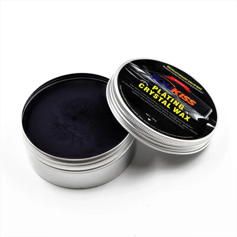 A high-quality car wax that provides a long-lasting, crystal-clear shine and protection for your vehicle's paint.