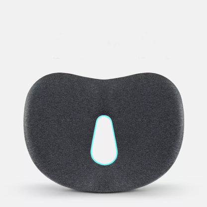 Car waist and back cushion with magnetic cloth upgrade in dark gray, light gray, and pink options