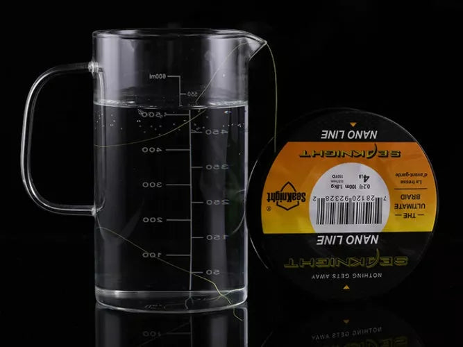 Dima Super-Strength Fishing Line with original silk braid and rubber coating