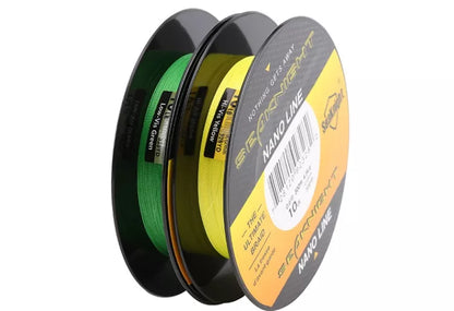 Dima Super-Strength Fishing Line with original silk braid and rubber coating