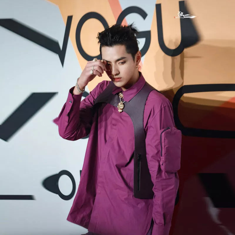 TrendyBrand PU Leather Tactical Vest in multiple colors