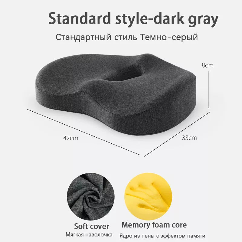 Car waist and back cushion with magnetic cloth upgrade in dark gray, light gray, and pink options