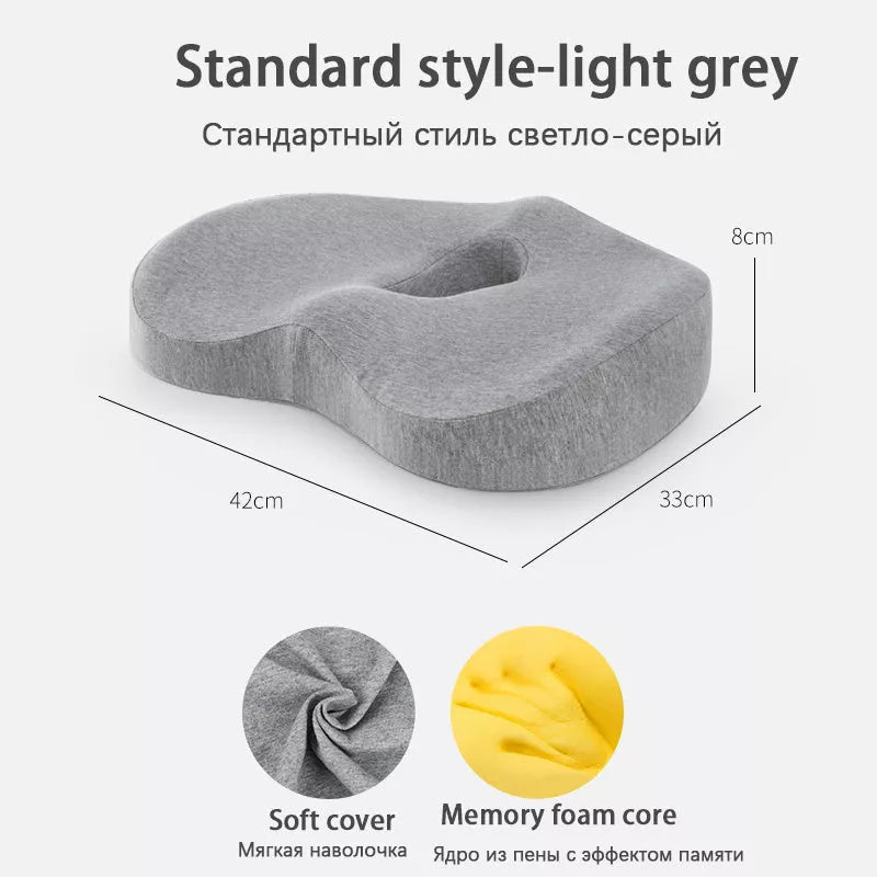 Car waist and back cushion with magnetic cloth upgrade in dark gray, light gray, and pink options